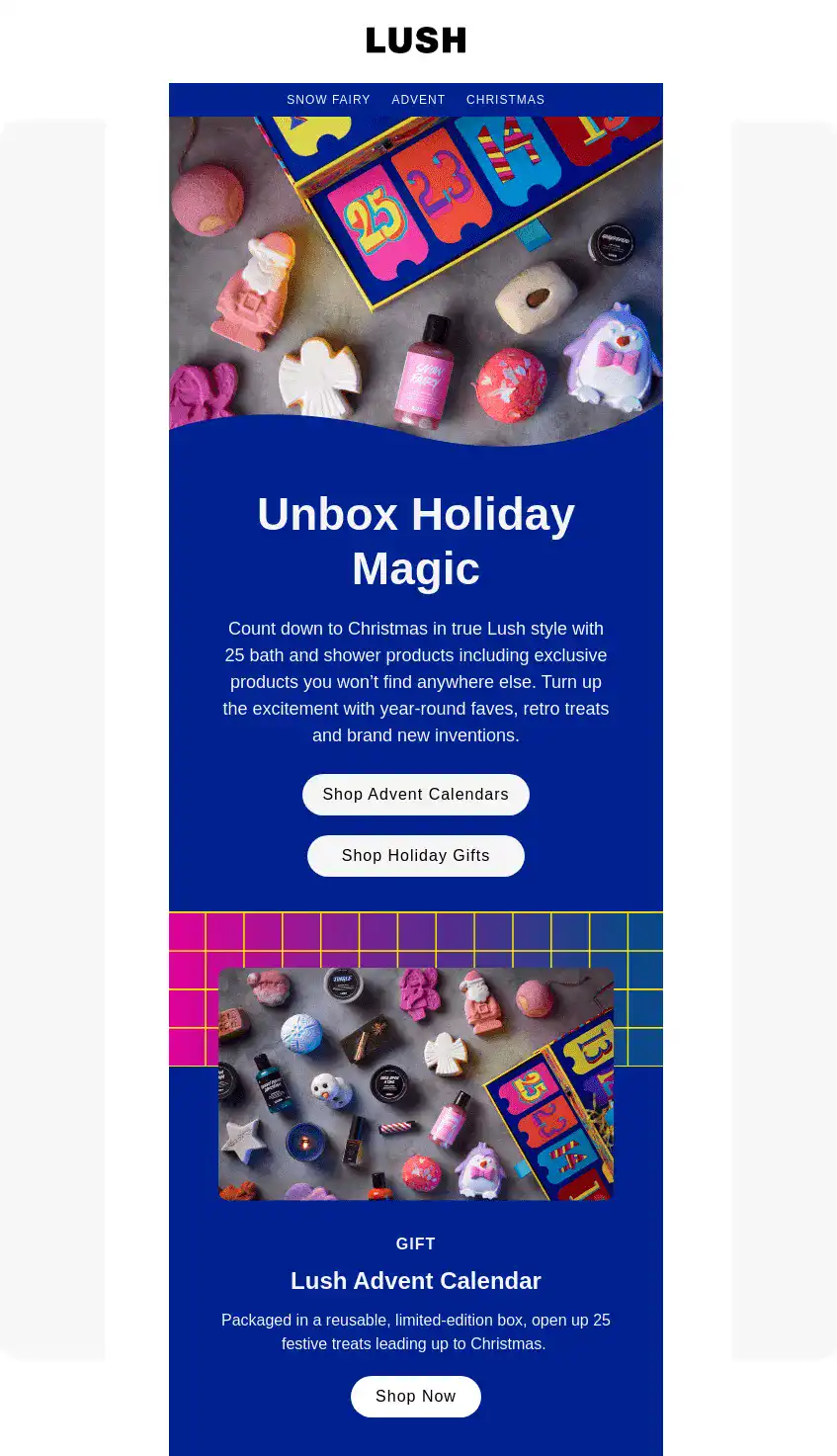 Holiday season marketing idea