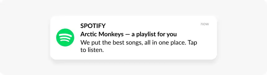 best push notification examples